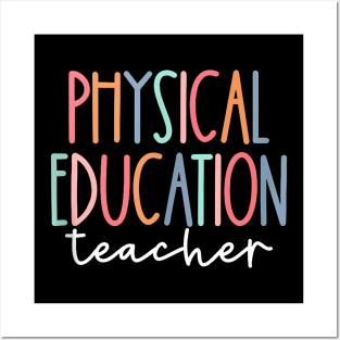 Physical Education Teacher Sports Back To School Posters and Art